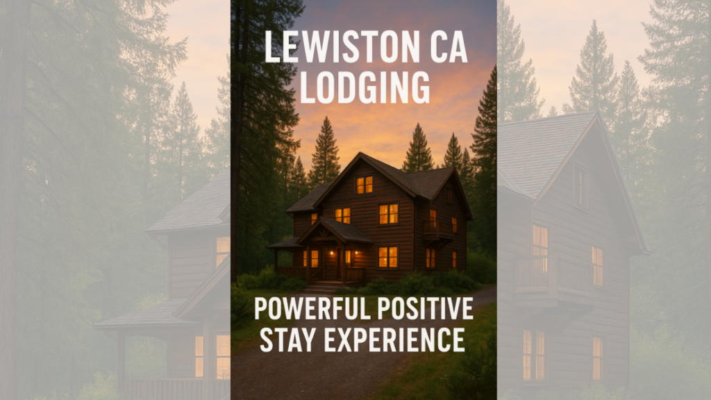 Lewiston Ca Lodging – Powerful Positive Stay Experience